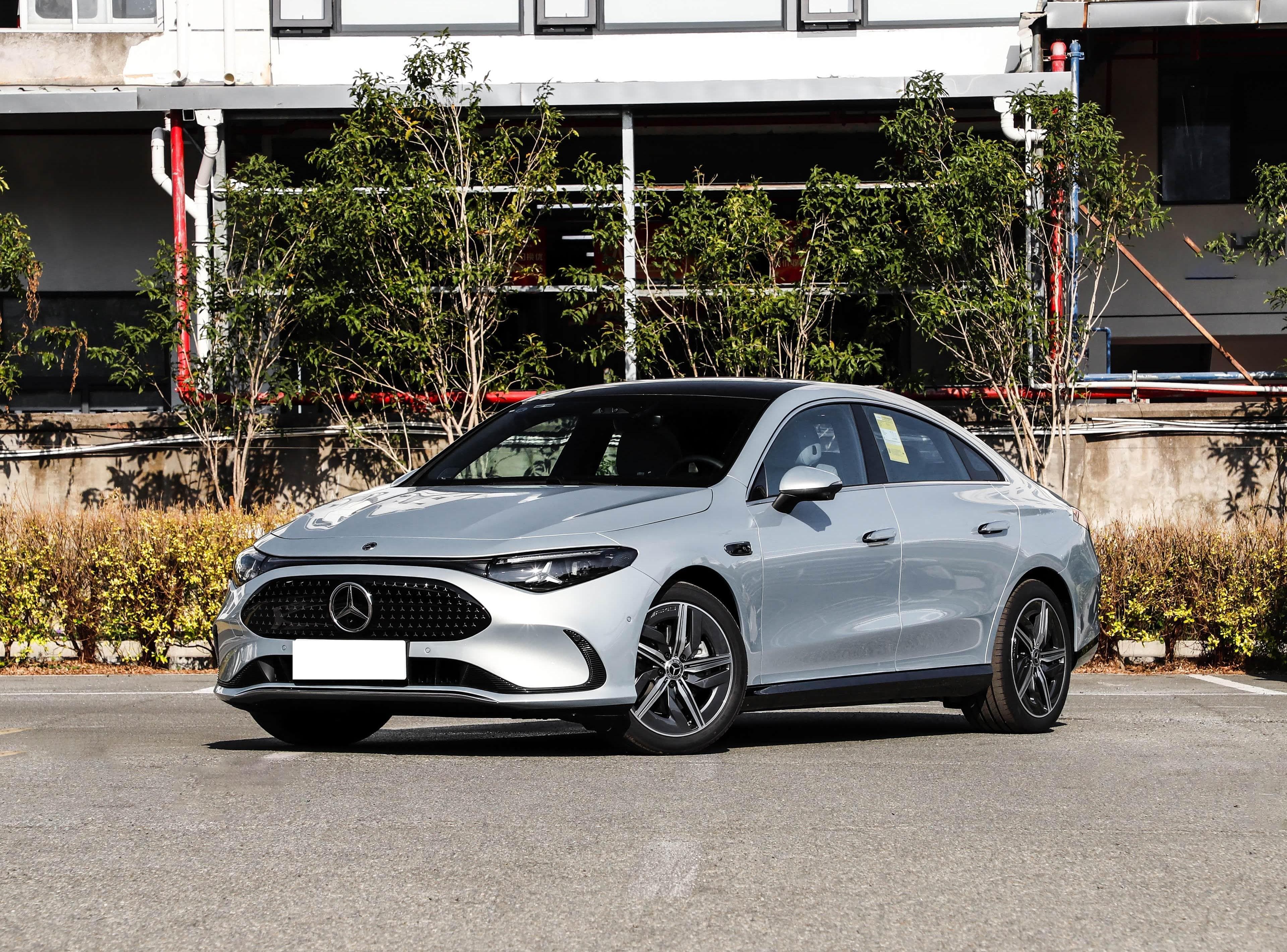 Mercedes-Benz CLA EV front view