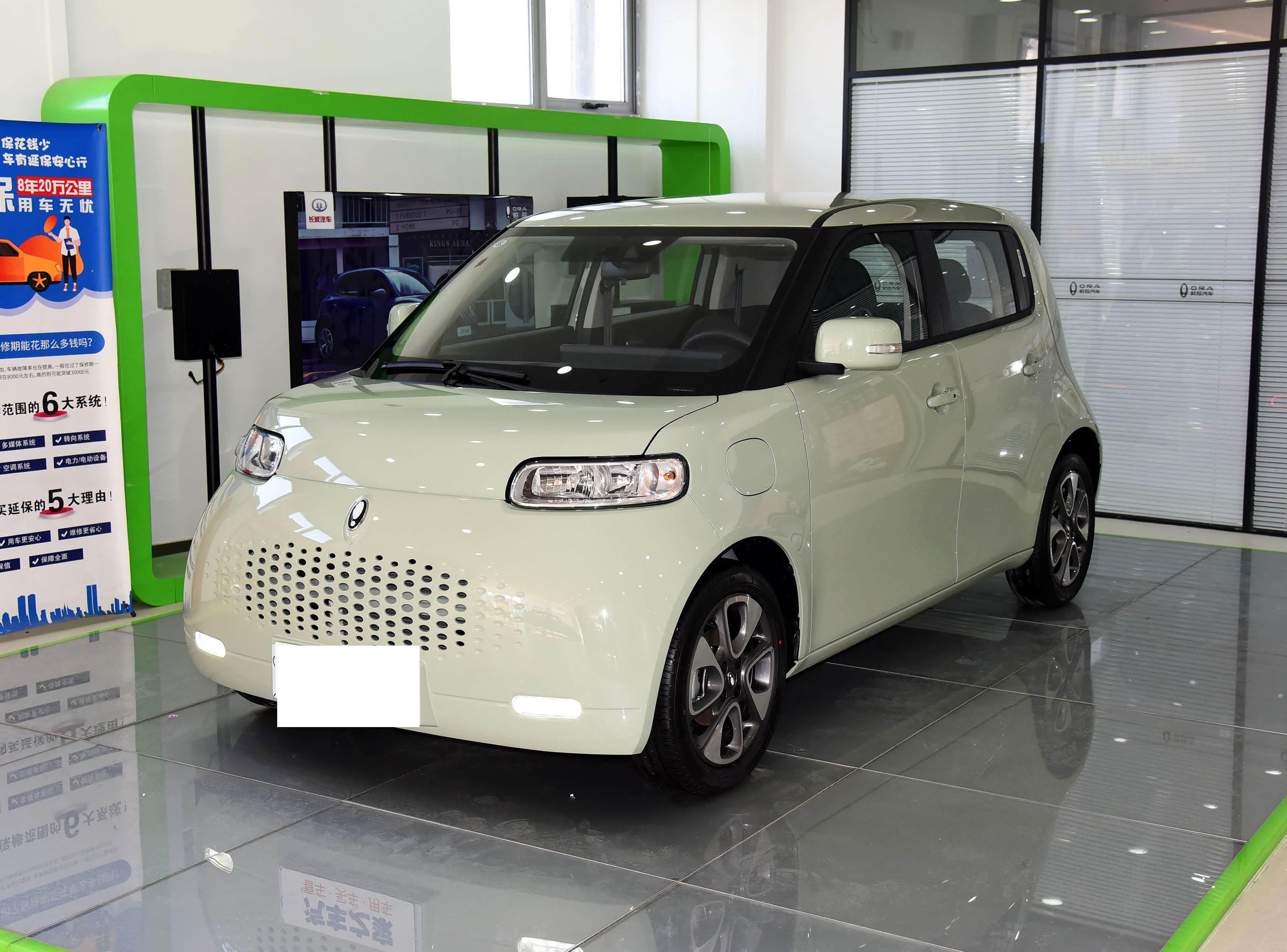 ORA White Cat front view